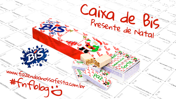 Caixa Bis Presente de Natal - Criativo e Barato